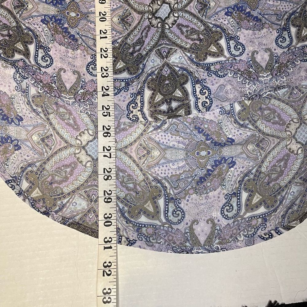 Democracy Long Sleeve Patterned Blouse - image 7